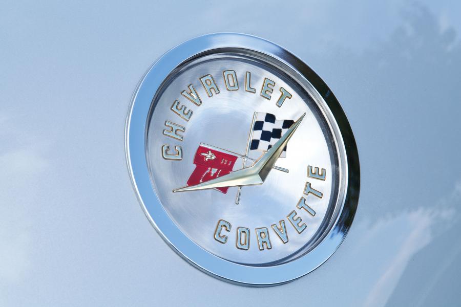  Chevrolet Corvette Light Blue 1960 года  (фото 18 из 21)